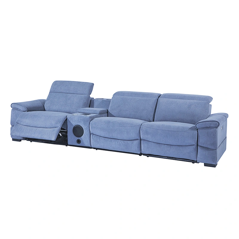 Low price guaranteed quality sofa leather living room furniture functional sofa