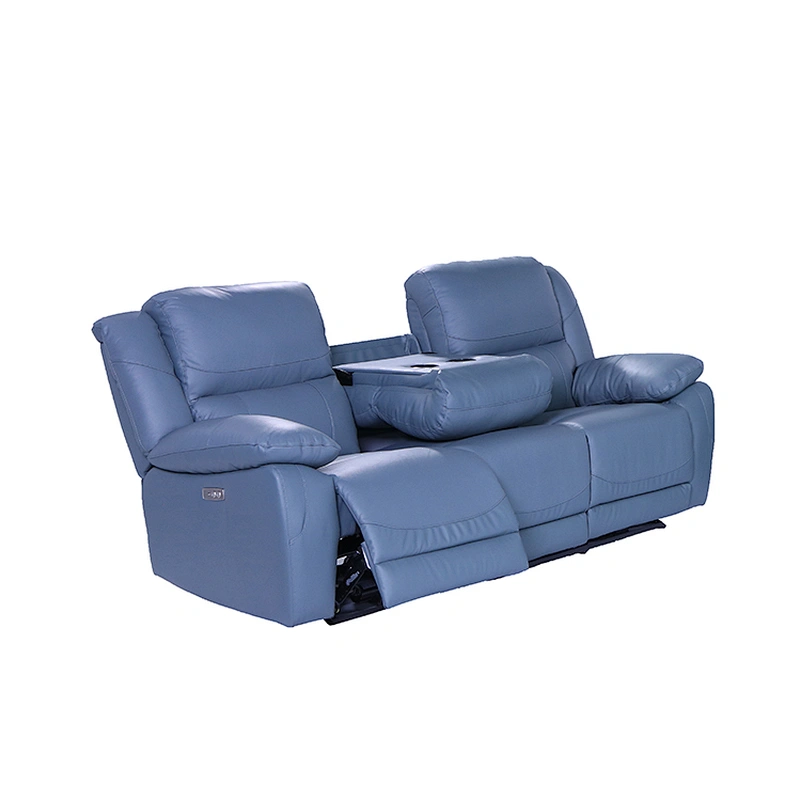 Hot selling good quality living room furniture modern leather sofa set functional sofa