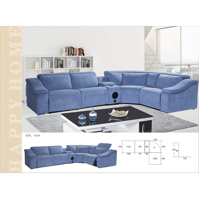 Professional manufacture cheap sofa set office leisure functional sofa