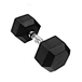 dumbbells with chromed handle