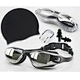 Adult goggles swimming accessory set