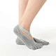 Women Pilates ballet grip socks