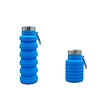 save space traveling silicone folding biking water bottle