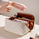 Large-Capacity Travel Cosmetic Bag Portable Leather Makeup Pouch Women Waterproof Bathroom Washbag Multifunction Toiletry Kit