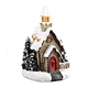 Christmas Decorations Resin Small House Micro Landscape Small Decoration Christmas Gift Resin House
