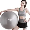 Custom Logo Yoga Ball, Eco-Friendly 75cm Massage Exercise PVC Yoga Balance Ball