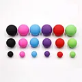High Quality Silicone Trigger Point Therapy Massage Lacrosse Ball for Myofascial Release