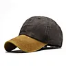 Contrast Denim Sports Caps with Customized Logo Support