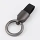 Frosted Cowhide Car Key Chain Simple Light Luxury Couple Waist Hanging Leather Key Chain Female Anti-Loss Key Chains