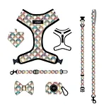 UK Dog Accessories Manufacturers Neoprene Pet Harness Dog Leash Collar Set