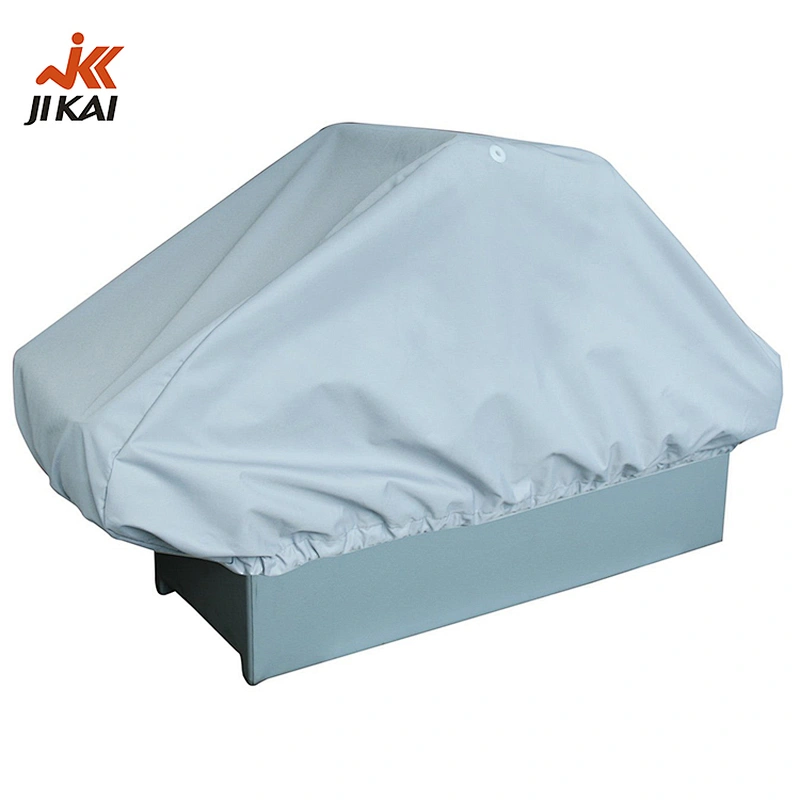 Lounge seat cover polyester boat back to back seat cover for marine