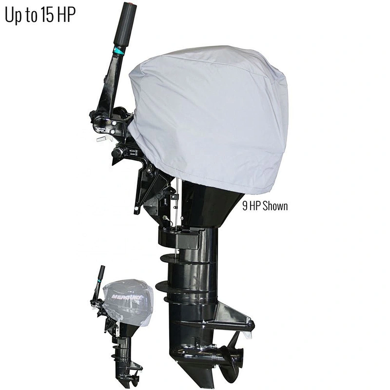 Outboard boat engine cover