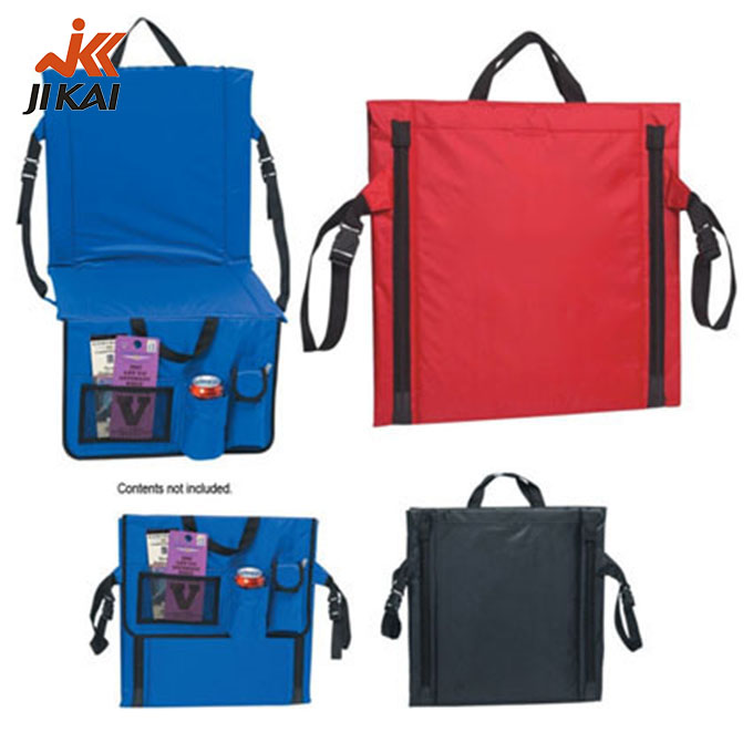 Stadium seat cushion with multifunction of folding stadium seat cushion