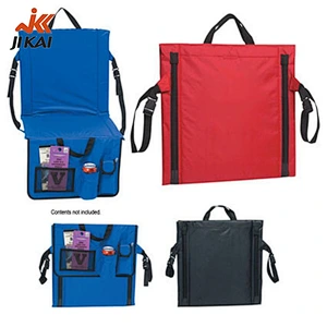 Stadium seat cushion with multifunction of folding stadium seat cushion