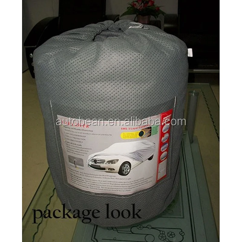 4 layers waterproof and breathable car cover
