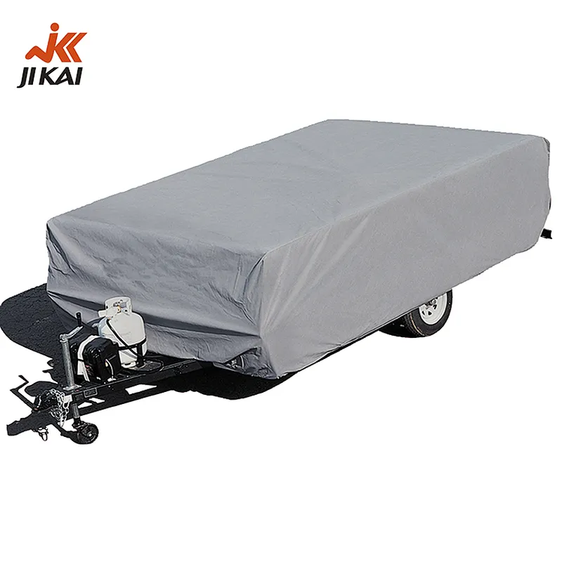 RV Cover Tyvek dustproof 8 to 18 FT folding camper Pop-up trailer cover