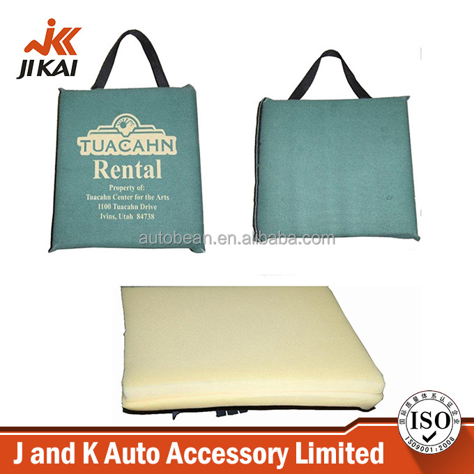 Super soft Foam cushion in litter blue wholesale stadium foam cushion for outdoor