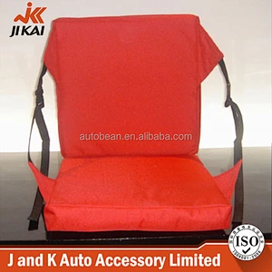 Portable seat stadium folding cushion chair with backrest, foldable seat cushion for outdoor