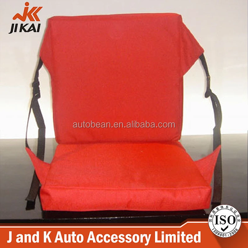 Portable seat stadium folding cushion chair with backrest, foldable seat cushion for outdoor
