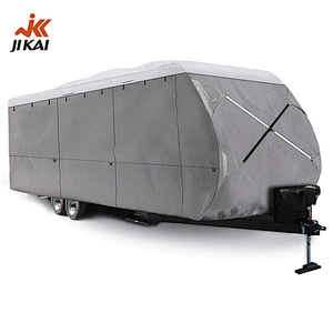 RV covers travel trailer 15'-37' breathable and water repellant motorhome roof cover