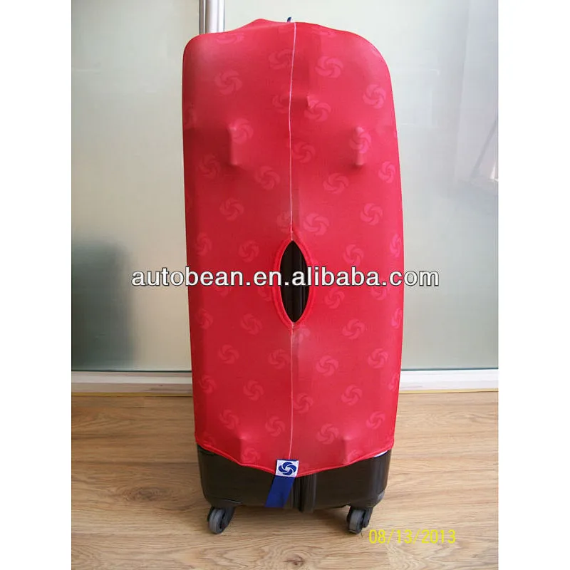 spandex luggage cover,customer design available,clear luggage cover