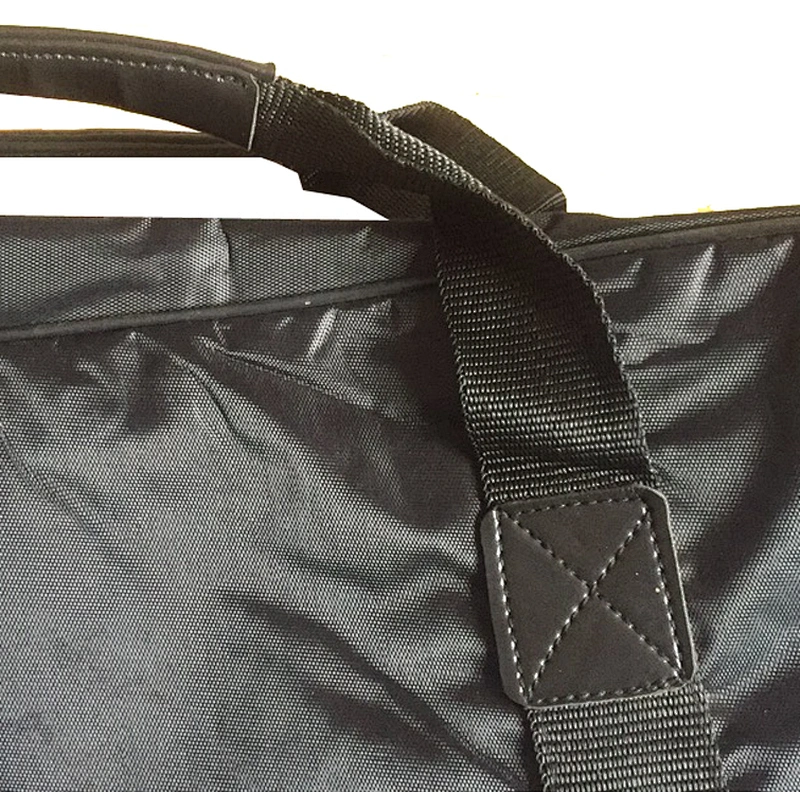 black Oxford fabric luggage bag portable travelling bag economic duffel gym bag
