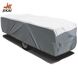 RV Cover Tyvek dustproof 8 to 18 FT folding camper Pop-up trailer cover
