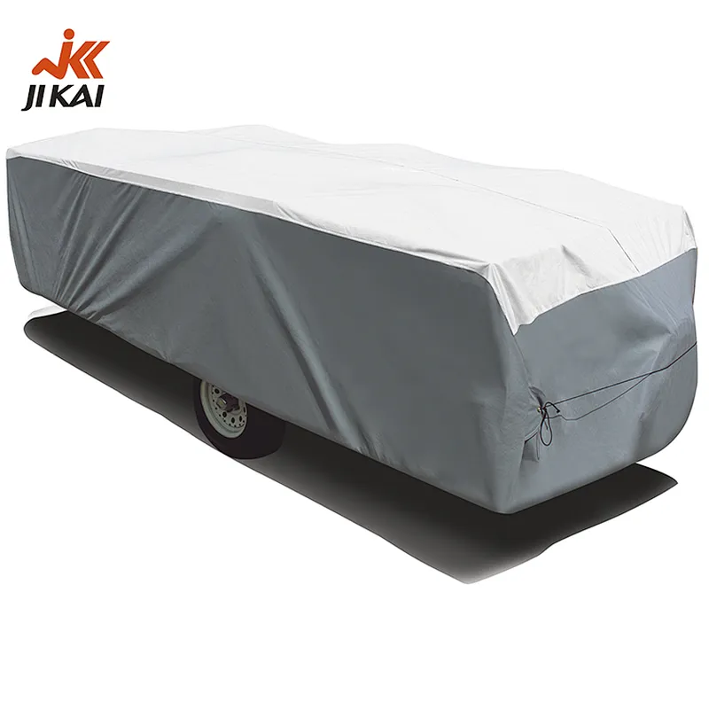 RV Cover Tyvek dustproof 8 to 18 FT folding camper Pop-up trailer cover
