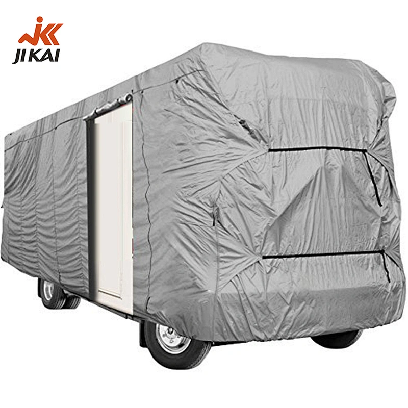 RV cover waterproof UV Protection Class A motorhome cover with zipper