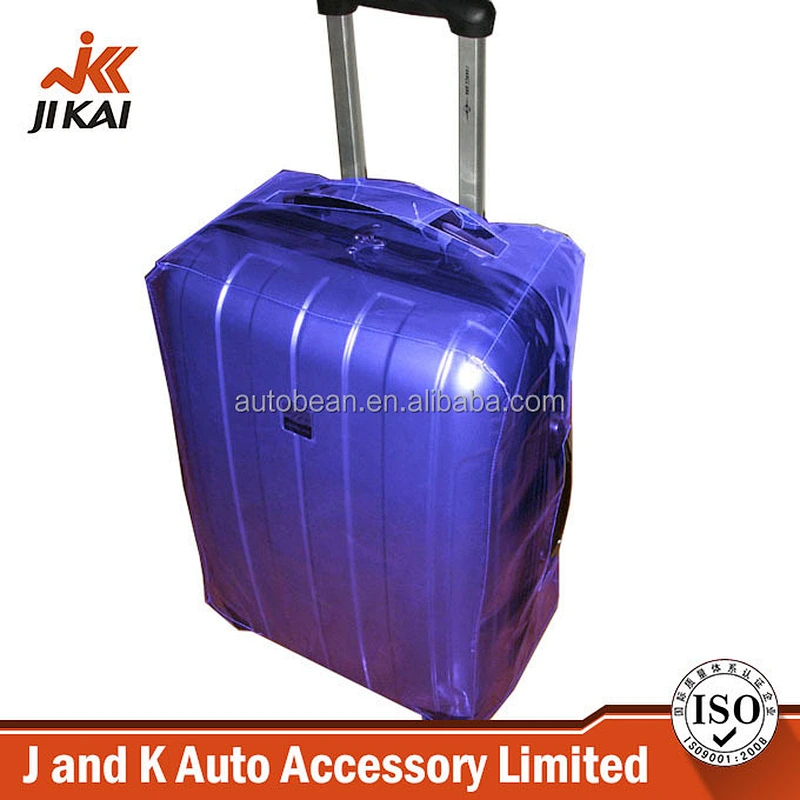 Luggage protector clear PVC plastic covers for suitcases