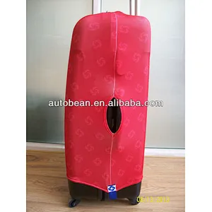 spandex luggage cover,customer design available,clear luggage cover