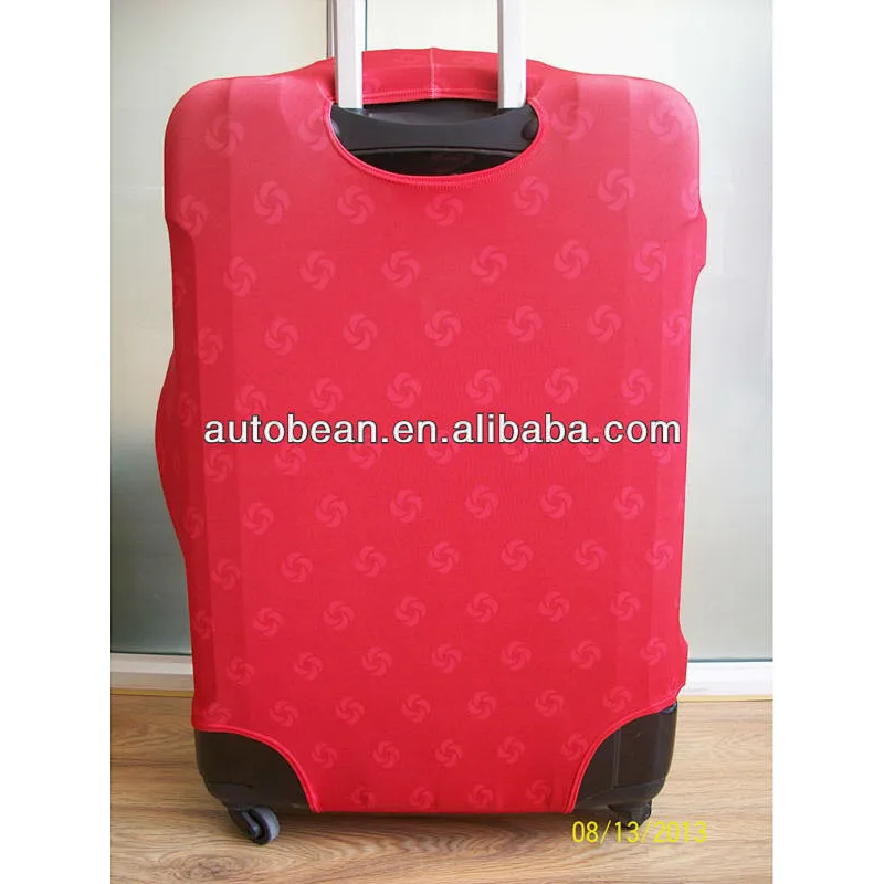 spandex luggage cover,customer design available,clear luggage cover