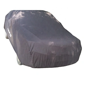 breathable dustproof indoor car cover with soft fleece back for storage