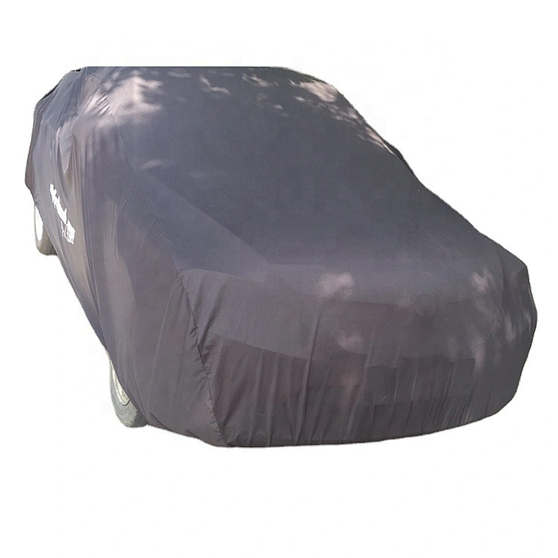 breathable dustproof indoor car cover with soft fleece back for storage