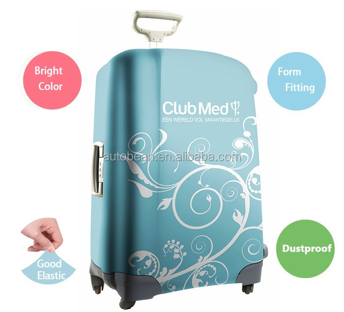 Luggage protector printing cover