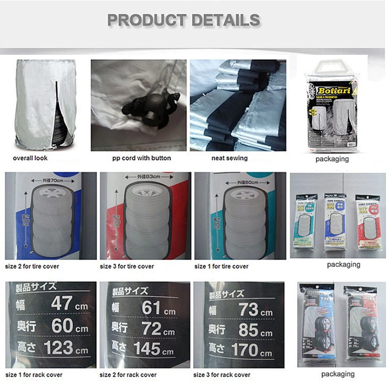 adjustable auto tyre cover