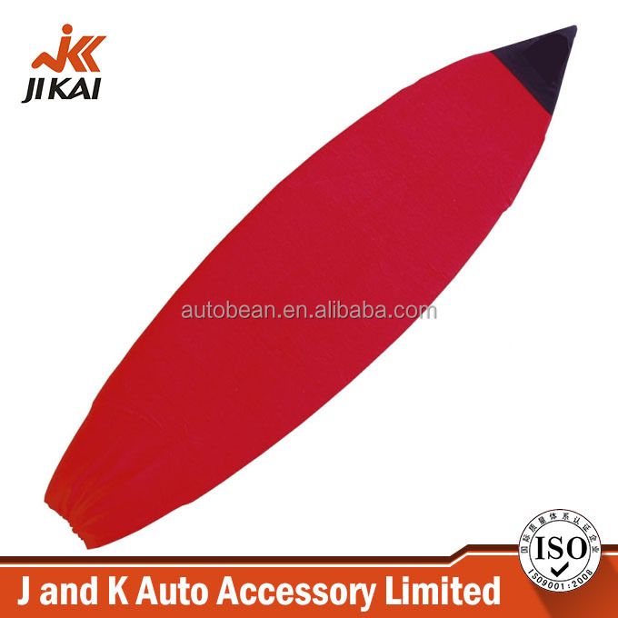 Surfboard sock Prevent scratches stretch red long surf board cover