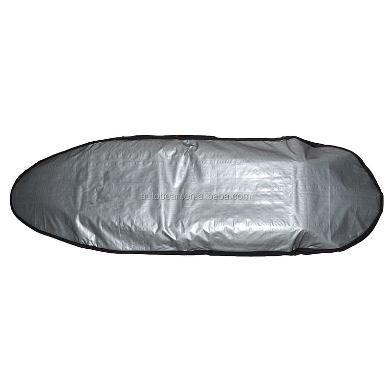 surfboard cover black oxford removable padded shoulder with zipper 1 buyer