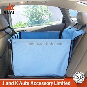 Pet car seat cover protector waterproof blue smart zipper dog pet seat cover