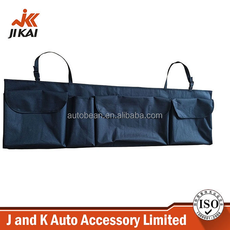 3 Compartments car garbage bag decoration smart storage organizer car garbage can