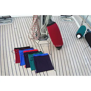 Stretchable fleece boat fender covers