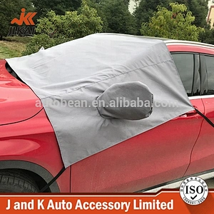 Car windshield cover polyester material durable hail proof front snow cover for car