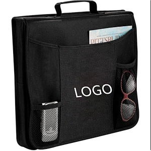 600D stadium cushion foldable with mesh pockets and handle multiple usage
