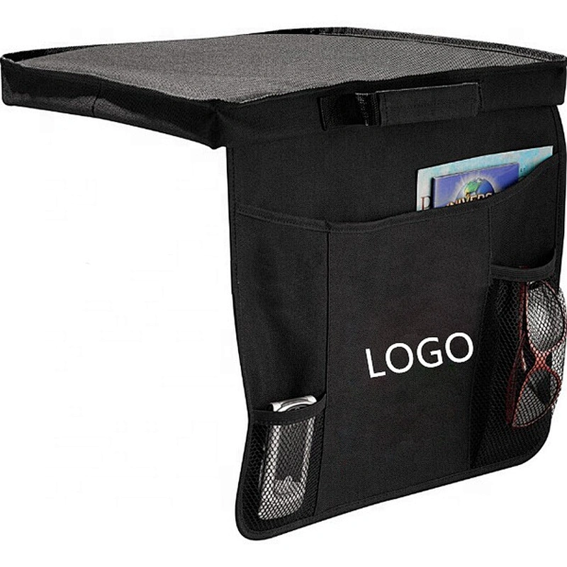 600D stadium cushion foldable with mesh pockets and handle multiple usage