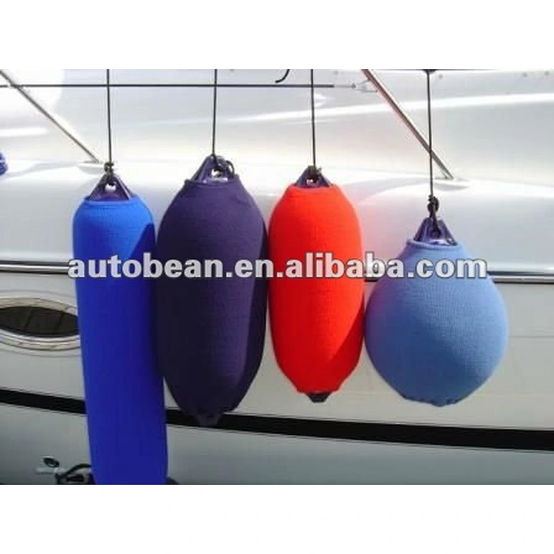 Stretchable fleece boat fender covers