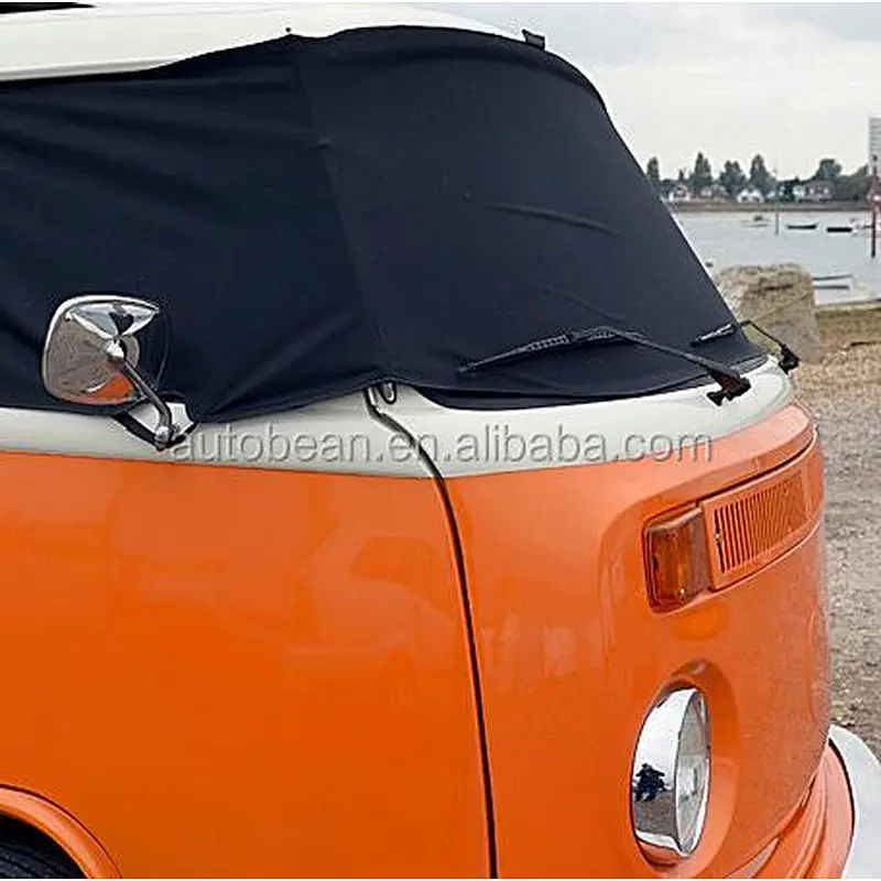 Car windshield cover polyester material durable hail proof front snow cover for car