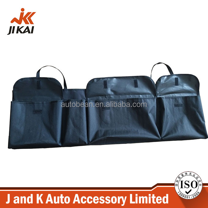 3 Compartments car garbage bag decoration smart storage organizer car garbage can