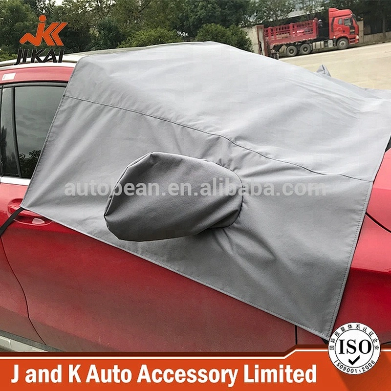 Car windshield cover polyester material durable hail proof front snow cover for car