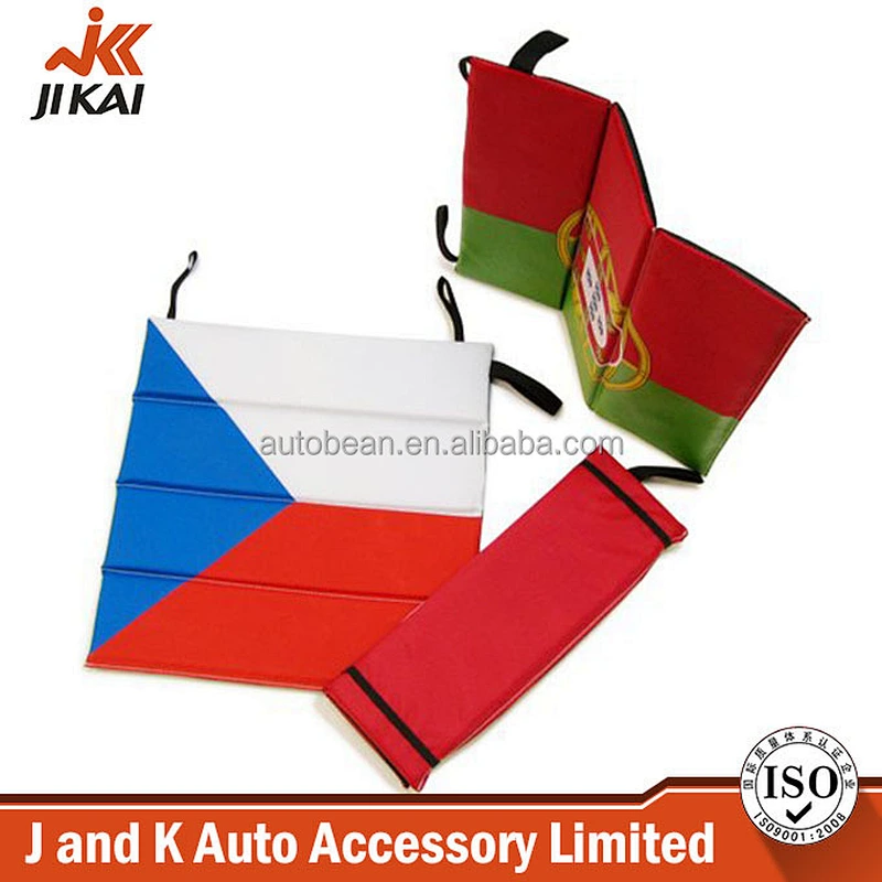 Stadium seat cushion with multifunction of folding stadium seat cushion