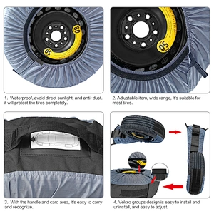 adjustable auto tyre cover